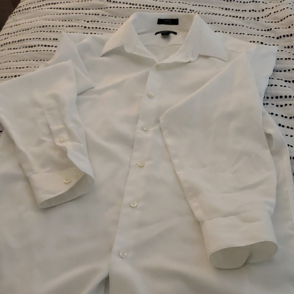 Men's Claiborne white button up